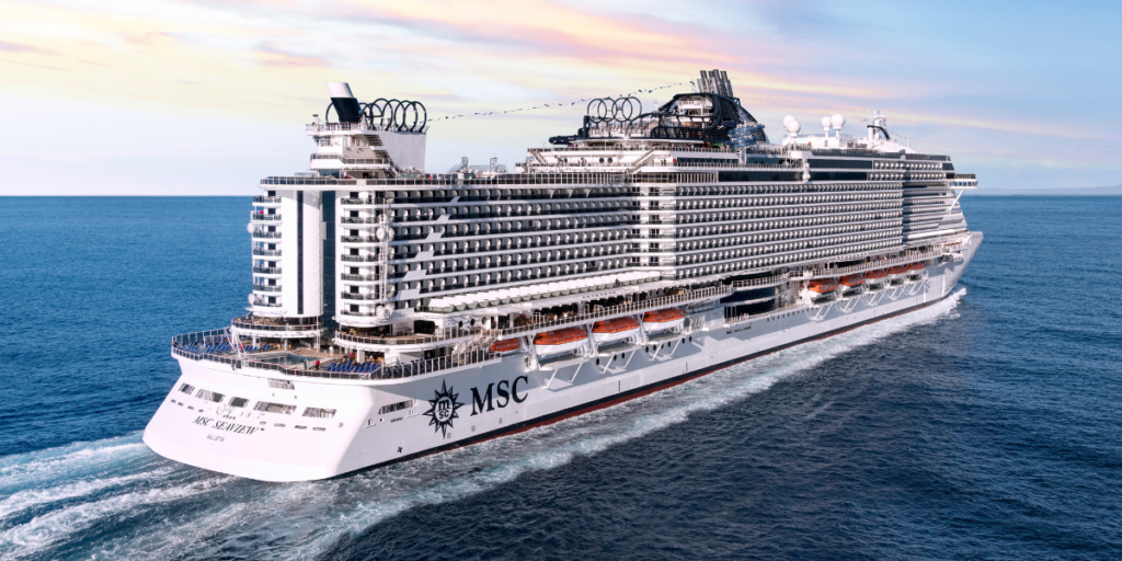 msc seaview da bari