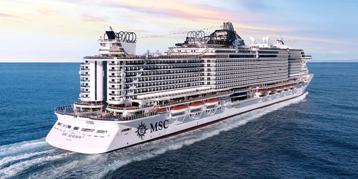 msc seaview da bari