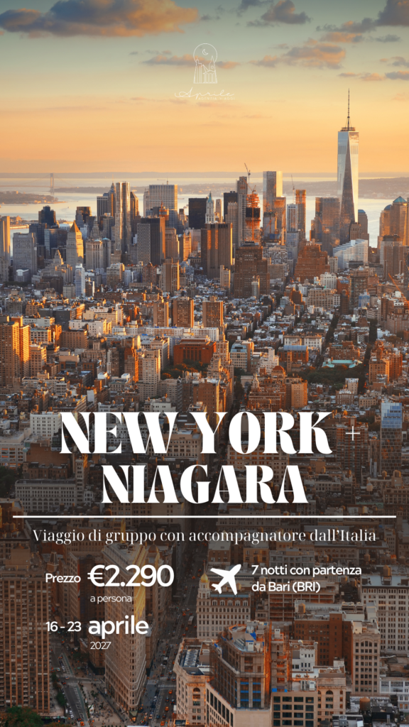 viaggio di gruppo new york e niagara