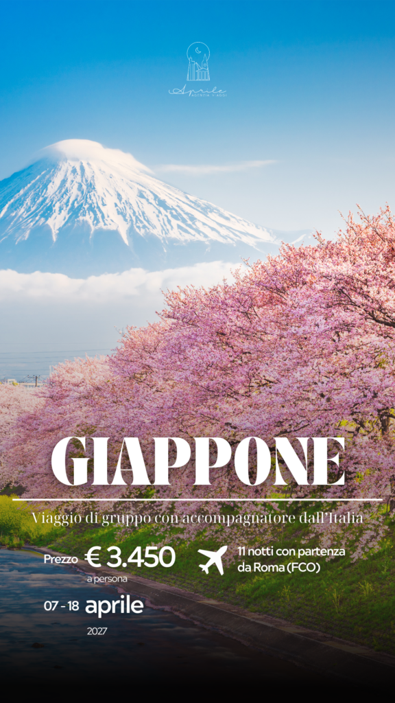 giappone viaggio di gruppo da roma